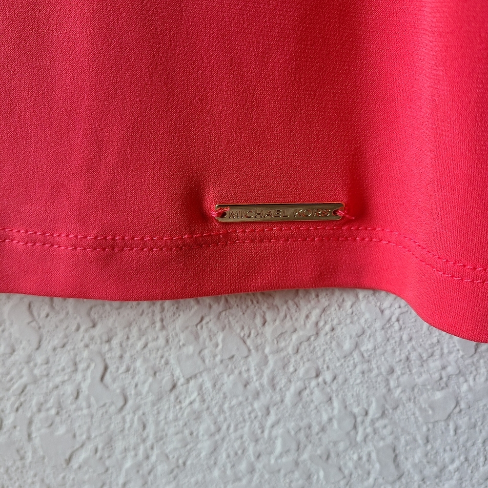 Michael Kors Strappy Cold Shoulder Top Size M - Picture 4 of 9